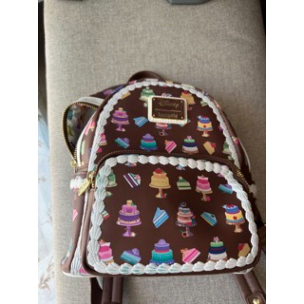 Disney Parks Loungefly Mini Backpack Sweet Treats Bakery Bag